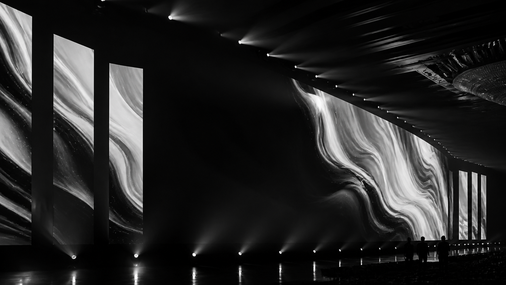 Large-format modular LED display